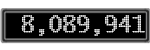 The GaugeControl contains 1 gauge with values: (8,089,627).