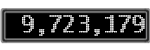 The GaugeControl contains 1 gauge with values: (9,722,312).