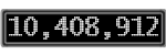 The GaugeControl contains 1 gauge with values: (10,408,040).