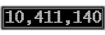 The GaugeControl contains 1 gauge with values: (10,410,477).
