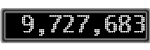 The GaugeControl contains 1 gauge with values: (9,727,085).