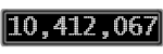 The GaugeControl contains 1 gauge with values: (10,408,297).