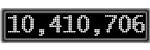 The GaugeControl contains 1 gauge with values: (10,410,309).