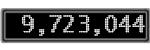 The GaugeControl contains 1 gauge with values: (9,722,314).