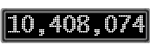 The GaugeControl contains 1 gauge with values: (10,407,958).