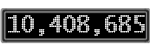 The GaugeControl contains 1 gauge with values: (10,408,032).