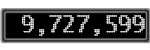 The GaugeControl contains 1 gauge with values: (9,727,102).