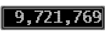 The GaugeControl contains 1 gauge with values: (9,721,529).