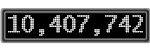 The GaugeControl contains 1 gauge with values: (10,407,590).