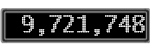 The GaugeControl contains 1 gauge with values: (9,721,528).