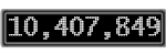 The GaugeControl contains 1 gauge with values: (10,407,589).