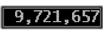 The GaugeControl contains 1 gauge with values: (9,721,527).