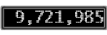 The GaugeControl contains 1 gauge with values: (9,721,990).