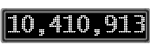 The GaugeControl contains 1 gauge with values: (10,410,477).