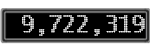 The GaugeControl contains 1 gauge with values: (9,721,990).