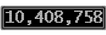 The GaugeControl contains 1 gauge with values: (10,408,041).