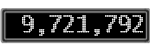 The GaugeControl contains 1 gauge with values: (9,721,528).