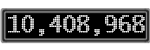 The GaugeControl contains 1 gauge with values: (10,408,991).