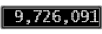 The GaugeControl contains 1 gauge with values: (9,725,917).