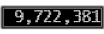 The GaugeControl contains 1 gauge with values: (9,722,317).
