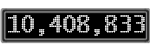 The GaugeControl contains 1 gauge with values: (10,408,707).
