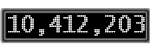The GaugeControl contains 1 gauge with values: (10,411,938).