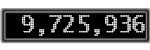 The GaugeControl contains 1 gauge with values: (9,725,173).