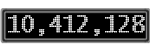 The GaugeControl contains 1 gauge with values: (10,411,942).
