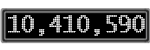 The GaugeControl contains 1 gauge with values: (10,410,709).
