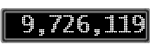 The GaugeControl contains 1 gauge with values: (9,725,918).