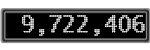 The GaugeControl contains 1 gauge with values: (9,722,318).