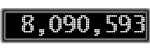 The GaugeControl contains 1 gauge with values: (8,090,300).