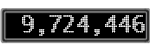 The GaugeControl contains 1 gauge with values: (9,724,281).