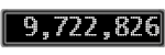 The GaugeControl contains 1 gauge with values: (9,722,560).