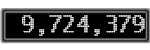 The GaugeControl contains 1 gauge with values: (9,724,195).