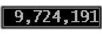 The GaugeControl contains 1 gauge with values: (9,723,900).