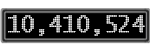 The GaugeControl contains 1 gauge with values: (10,410,528).