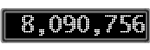 The GaugeControl contains 1 gauge with values: (8,090,643).