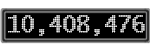 The GaugeControl contains 1 gauge with values: (10,408,298).