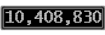 The GaugeControl contains 1 gauge with values: (10,408,724).