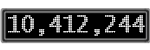 The GaugeControl contains 1 gauge with values: (10,411,938).