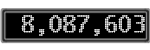 The GaugeControl contains 1 gauge with values: (8,087,499).
