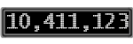 The GaugeControl contains 1 gauge with values: (10,410,477).
