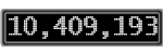 The GaugeControl contains 1 gauge with values: (10,408,287).