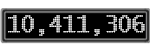The GaugeControl contains 1 gauge with values: (10,410,549).