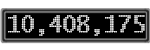 The GaugeControl contains 1 gauge with values: (10,408,033).