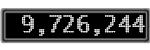 The GaugeControl contains 1 gauge with values: (9,725,936).