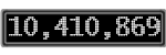 The GaugeControl contains 1 gauge with values: (10,410,477).