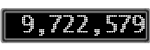 The GaugeControl contains 1 gauge with values: (9,722,559).
