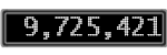 The GaugeControl contains 1 gauge with values: (9,724,888).
